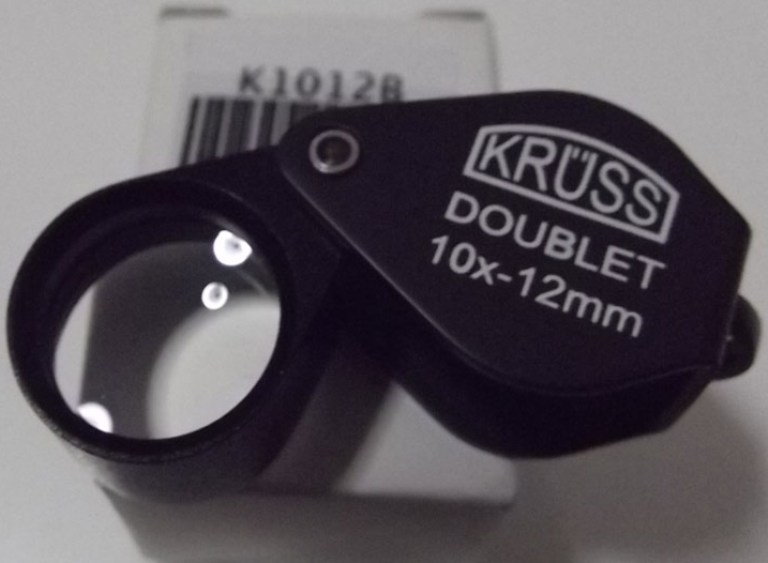 กล้องส่องพระคุณภาพสูง สไตล์เยอรมันเลนส์แก้วใสแจ๋วสบายตา10x-12mm KRUSS ส่องเจาะเยี่ยม บอดี้ดำเข้ม