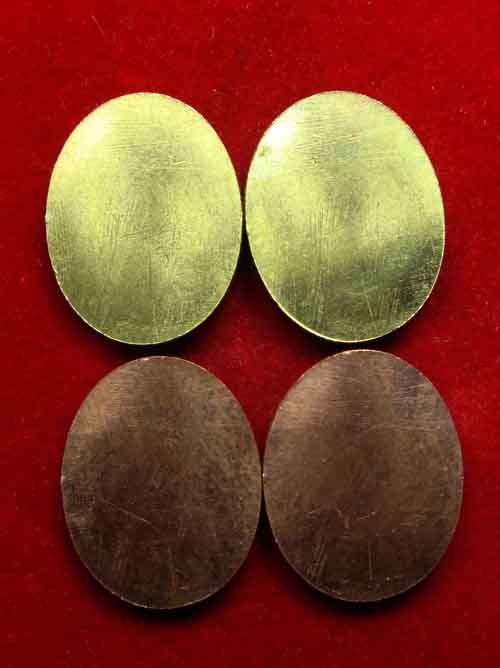 (( วัดใจ 4 เหรียญ )) หัวเเหวน หลวงปู่ทวด โค๊ด ท ปี ๐๘ เนื้อทองเเดง+ฝาบาตร