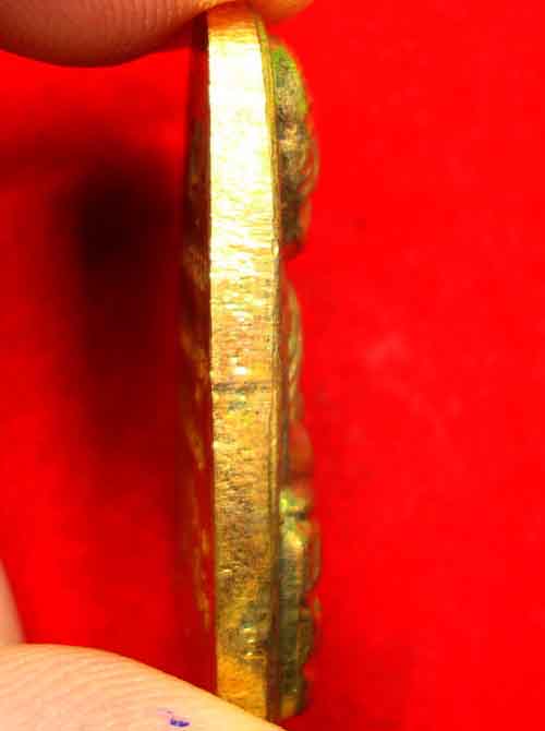 เหรียญหลวงพ่อทวดพิมพ์ใหญ่กะหลั่ยทองหลังหนังสือ 5 แถว ปี ๒๕๐๘ ปลุกเศกที่วัดช้างให้ปี08 