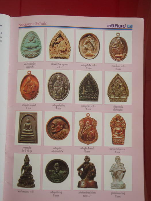 หนังสือประวัติหลวงพ่อคูณ วัดบ้านไร่ พร้อมประวัติการสร้างพระ จุดตาย และรวมภาพวัตถุมงคลฮิต