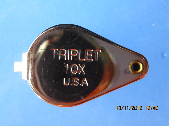 กล้องส่องพระTriplet10x USA บอดี้โลหะและพลาสติก เลนส์เยี่ยม ใส