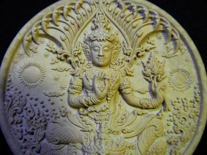 จตุคามรามเทพ รุ่นอภิปัญญามหาเศรษฐี รูปแบบอ.จ.เฉลิมชัย โฆษิตพิพํฒน์ เนื้อผงสีน้ำตาล..สวยมากครับ