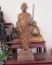 พระบูชา อ.ฝั้น อาจารโร จ.สกลนคร ยืนถือไม้เท้า (ย้อนยุค)