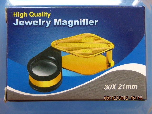 190.- กล้องส่องพระ บอดี้ชุบทองไมครอน เลนส์แก้ว High Quality 30X21MM รุ่น TH-600551