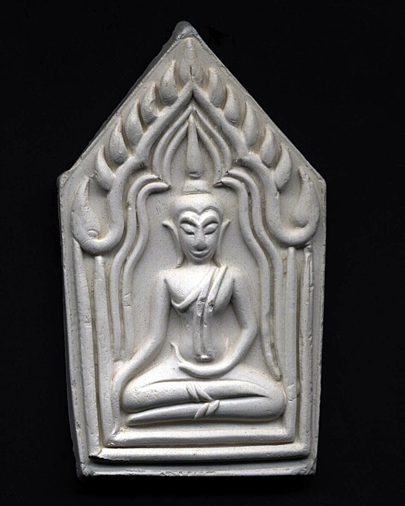 พระขุนแผนแขนอ่อน เนื้อผง หลวงปู่ชื้น วัดญาณเสน