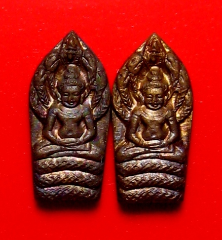 พระนาคปรกรุ่นแรกนวโลหะหลวงปู่ปันวัดแม่ยะยกชุด(4)