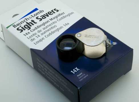 กล้องส่องพระ Bausch Lomb จาก Usa เลนส์ 14 X (พร้อมซองหนัง)