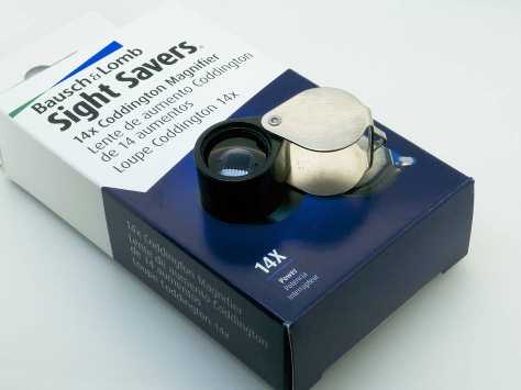 กล้องส่องพระ Bausch Lomb จาก Usa เลนส์ 14 X (พร้อมซองหนัง)