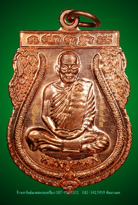 หลวงปู่กาหลง เหรียญเสมา พญาหมูพลิกแผ่นดิน ปี50