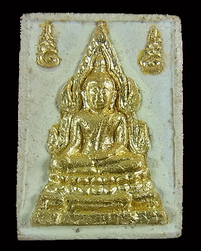 **สวยๆ จัดไปเคาะเดียวแดง**//พระคำข้าวปิดทอง หลวงพ่อฤาษีลิงดำ เนื้อผง วัดท่าซุง จ. อุทัยธานี