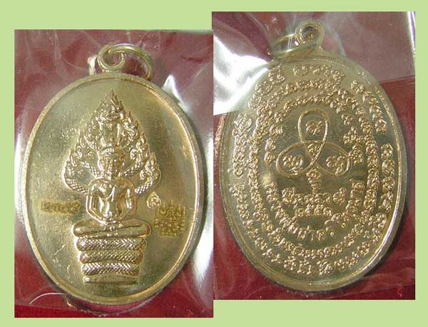 หลวงพ่อสาคร " เหรียญนาคปรกไตรมาส51ทองแดง+หลวงปู่ทิมเหรียญห่วงเชื่อม ย้อนยุค มูลนิธิหลวงปู่ทิม ทองแดง