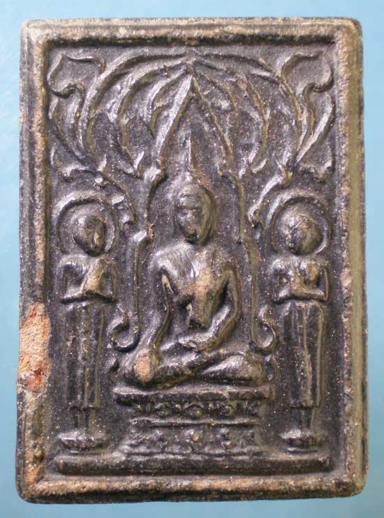 สมเด็จหลังปรุหนัง เนื้อดิน หลวงพ่อกวย วัดโฆสิตาราม ออกวัดเก้าเลี้ยว