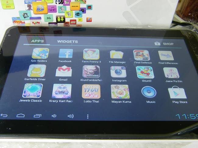 Tablet P8500 แท๊บเล๊ตจอ 9 นิ้ว CPU 1.2 GHz | Ram DDR3 512MB | Rom 8GB พิเศษ 3,499 ถูกสุด ๆ