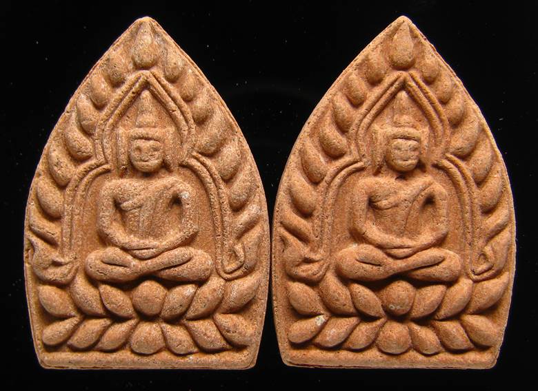 **ที่เดียว 2 องค์ พระผงขมิ้นเศก เจ้าสัวสยาม หลวงพ่อคง วัดกลางบางแก้ว ตะกุดเงิน เคาะเดียวแดง**BH71