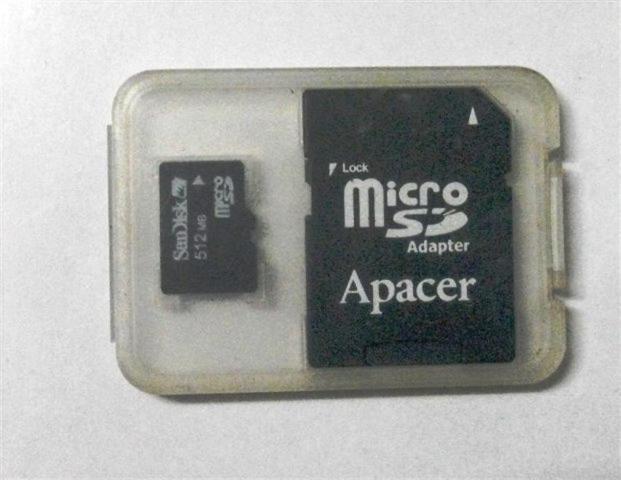 Micro SD ยี่ห้อ SanDisk ขนาด 512 MB ครับ วัดใจจัดไป 70 บาท พร้อมจัดส่งครับ