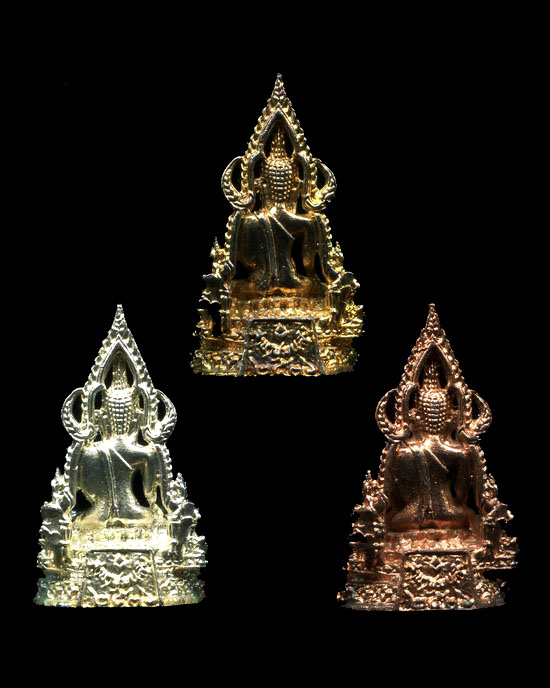 ถูกสุด สะดุดใจ...พระพุทธชินราช ธ.กรุงเทพ สาขาชุมแสง ปี 2536 ครบชุด 3 องค์ 3 กษัตริย์