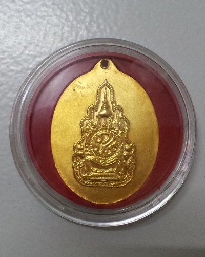 เหรียญในหลวงทรงกล้อง กะไหล่ทอง ฉลองสิริราชสมบัติครบ ๖๐ ปี พศ.2549