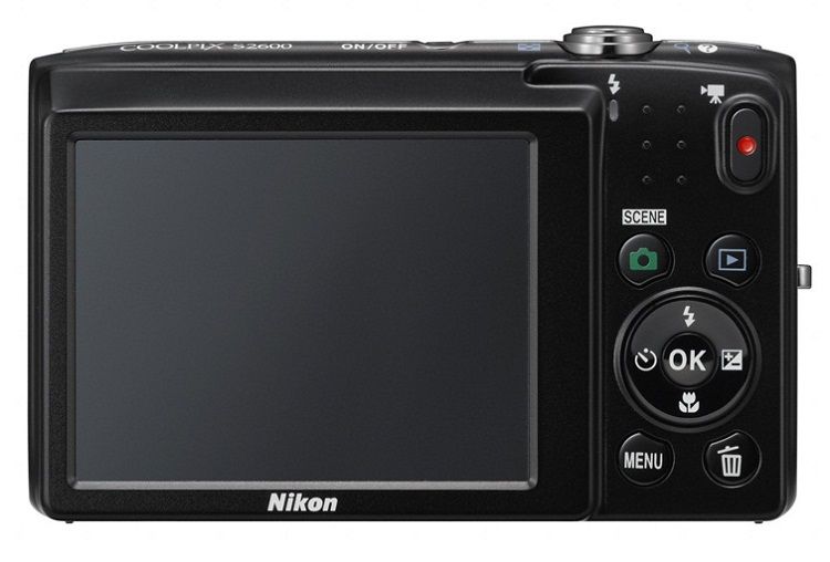 สินค้าใหม่ กล้องดิจิตอล Nikon Coolpix S2600 สีดำ 14.48 ล้านพิกเซล แถม SD 4 GB+ BAG