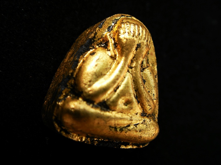 ปิดตามหาลาภหลังลายเซนต์ สมเด็จพระสังฆราช วัดบวรฯ.ปี40 (เคาะเดียว)