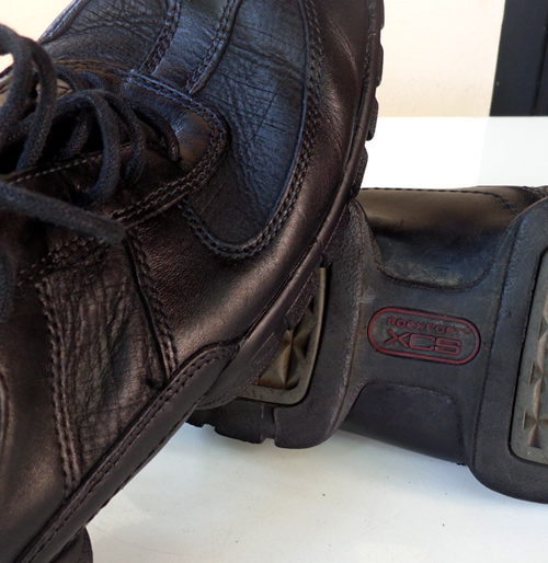 รองเท้า ROCKPORT หนังดำ แบรนด์ดัง