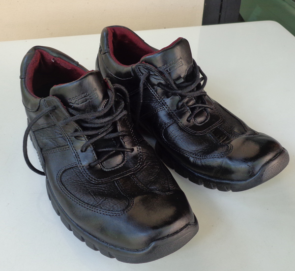 รองเท้า ROCKPORT หนังดำ แบรนด์ดัง