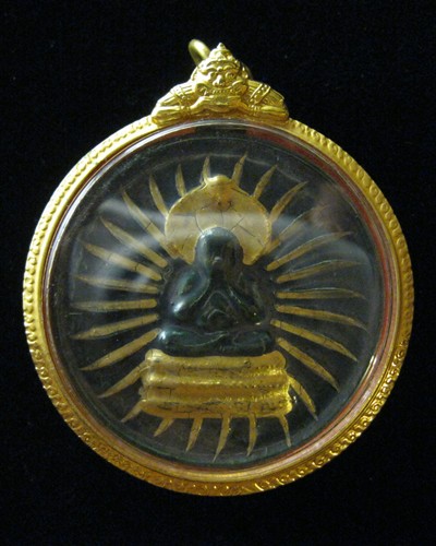 พังพกาฬ เคลือบเขียวลายน้ำทอง สวย