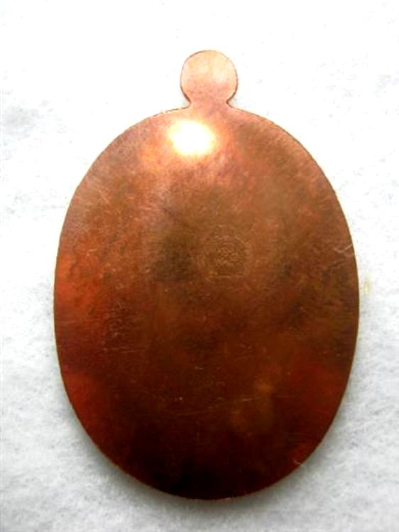 เหรียญห่วงเชื่อม หลวงปู่ทิม อิสริโก ย้อนยุค ปี2551 เนื้อทองแดงหลังเรียบ ตอกโค้ด แท้รับประกัน