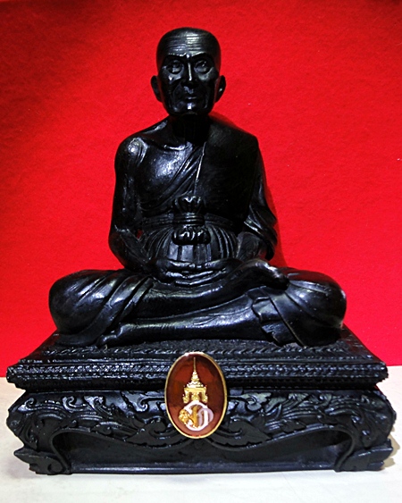 หลวงปู่ทวด เสด็จฯยกช่อฟ้า หน้าตัก 5 นิ้ว วัดประสาทบุญญาวาส  2544  #1#