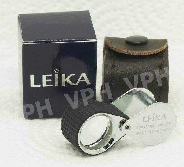 กล้องส่องพระ LEIKA หุ้มยาง10X18mmเลนส์แก้ว3ชั้นเคลือบมัลติโค๊ท **มีให้เลือก2สี**เคาะเดียวแดง ส่งEMS