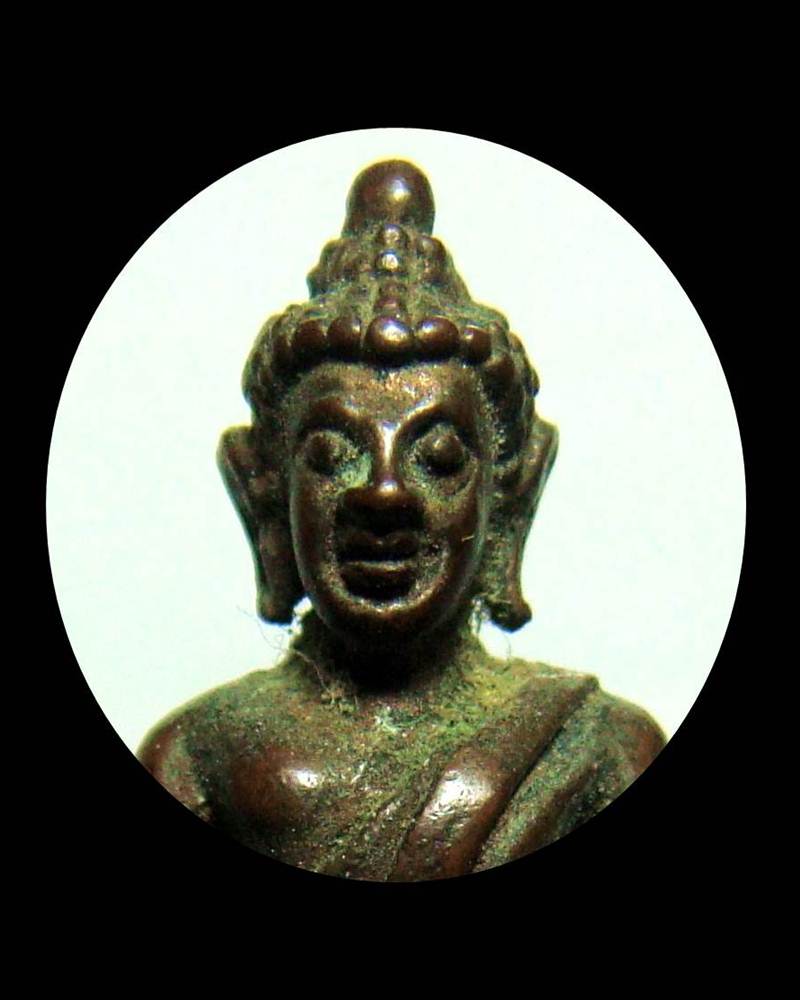 พระกริ่ง วัดเสือ สุพรรณบุรี เนื้อทองแดงเถื่อน โค๊ตจีน