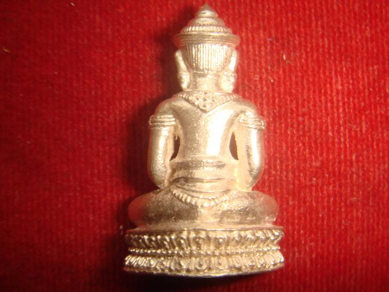 พระกริ่งศิลปลพบุรี รุ่นอนุรักษ์ชาติ ออกวัดบ้านไร่ปี2538 เนื้อเงิน หมายเลข.1311สภาพสวยกริ๊ปพร้อมกล่อง