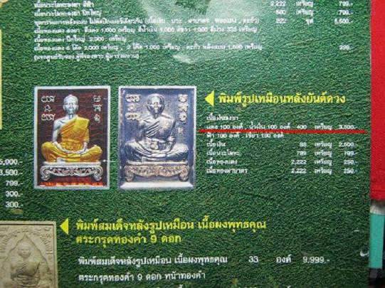 ฉลองวันเกิดลูกสาว..ราคเบา..พระพิมพ์รูปเหมือน พุทธคูณสยาม เนื้อเงินลงยาน้ำเงิน หลวงพ่อคูณปลุกเศก