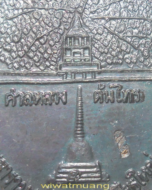 เหรียญพ่อท่านเอื้อม ศาลหลวงต้นไทร ออกวัดท้ายทะเล จ.นครศรีธรรมราช รุ่นเทพพิทักษ์ชัย ๑๐๑ปี เนื้อทองแดง