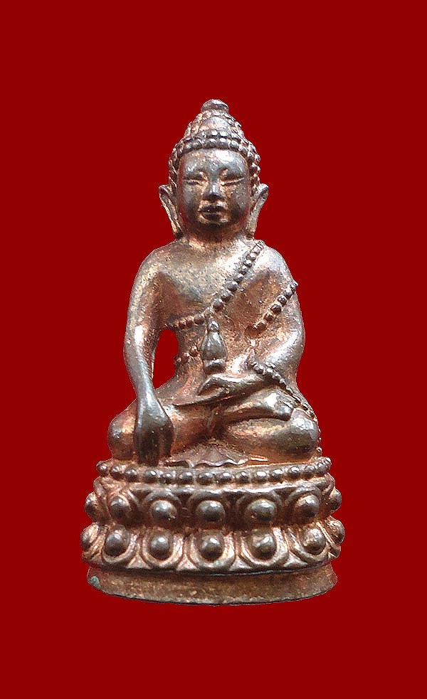 พระกริ่งบารมี ปริสุทโธ รุ่นเมตตา เนื้อนวะ ตอกโค้ดหมายเลข478 พร้อมกล่องครับผม