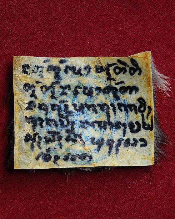 ตะกรุดหนังเสือปลาหลวงปู่คำบุ วัดกุดชมภู จ.อุบลราชธานี