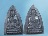 หลวงปู่ทวด กลีบบัว พิมพ์ลึกหน้าแก่ ร.ศ.200 จัดสร้าง ปี 2525 ทีเดียว มาเป็นคู่.....77