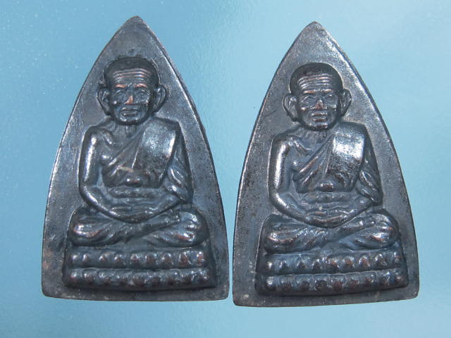 หลวงปู่ทวด กลีบบัว พิมพ์ลึกหน้าแก่ ร.ศ.200 จัดสร้าง ปี 2525 ทีเดียว มาเป็นคู่.....33
