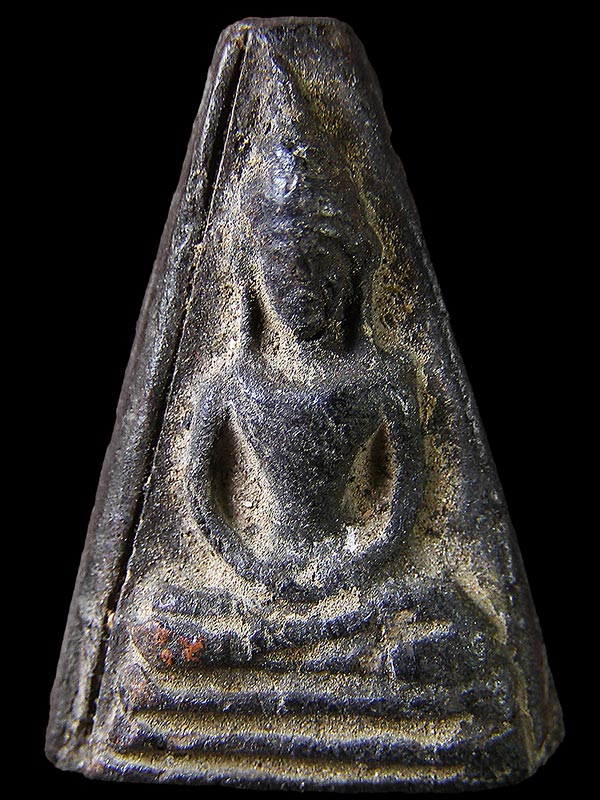 พระอู่ทองรุ่นจงอางศึก ปี2510 วัดพระศรีรัตนมหาธาตุ สุพรรณบุรี (2)