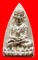 หลวงปู่ทวดหลังเตารีดหล่อโบราณวัดบวรนิเวศวิหาร เนื้อนวะโลหะแก่เงิน 5 โค๊ด หมายเลข 1182 ปี 43
