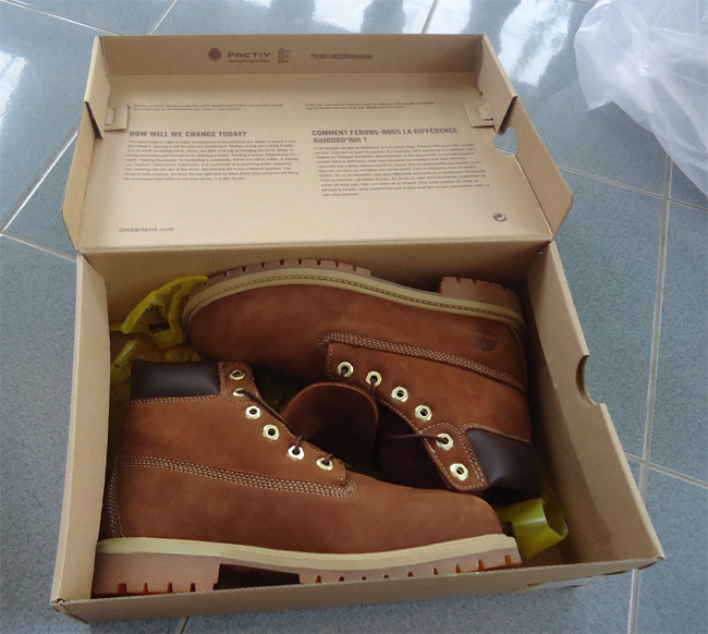รองเท้า Timberland มือหนึ่ง หนังกลับ สวยทันสมัย แท้ ถูก จัดส่งพร้อมกล่อง 2