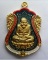 เหรียญหลวงปู่ทวด รุ่นปัญญา บารมี วัดเสนาเมือง จ.นครศรีธรรมราช เนื้อกะไหล่ทองลงยา 