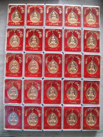 เหรียญชนะจน หลวงพ่อรวย วัดตะโก อยุธยา 10 องค์