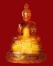 พระบูชา พระแก้วมรกต เจ้าคุณนร ฯ อธิฐานจิต ขนาด 5 นิ้วสีส้ม