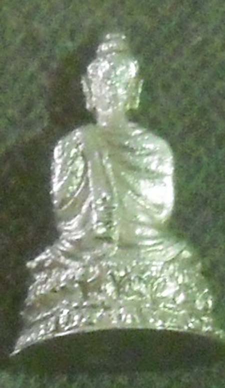 พระพุทธวิโมกข์หลวงปู่โง่น พิจิตร ปี2539(กะหลั่ยเงินเล็ก)