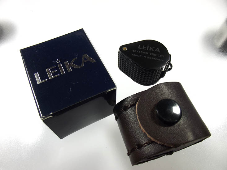 กล้อง*** leika10x18mm สีดำหุ้มยาง (GERMAN)เลนส์แก้ว3ชั้นเคลือบมัลติโค๊ดตัดแสงพร้อมซองหนัง
