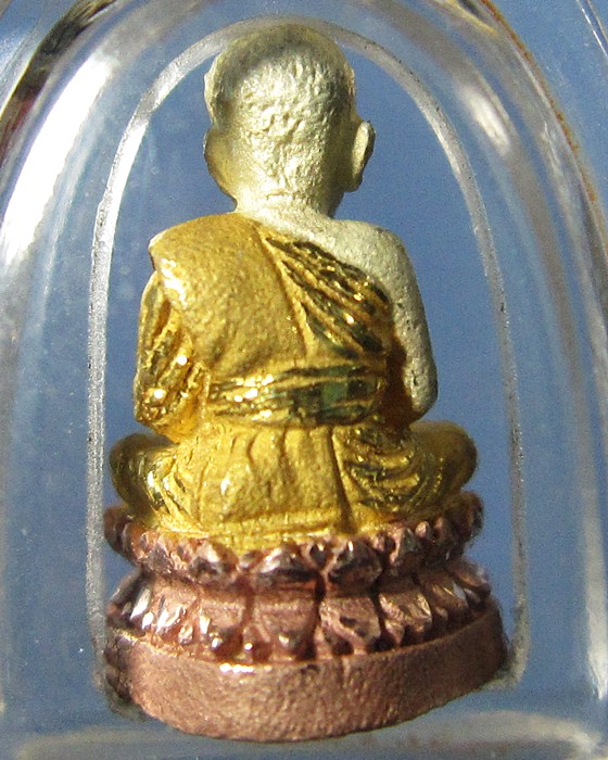 รูปเหมือน หลวงปู่ทวด (เล็ก) เนื้อเงินพ่นทราย