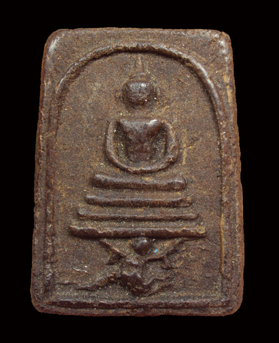 สมเด็จเนื้อว่าน ทรงหนุมาน หลวงพ่อแฉ่ง วัดบางพัง จ.นนทบุรี หลังยันต์ หายาก