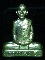 หลวงพ่อเพี้ยน วัดเกริ่นกฐิน เข่ากว้างหลังเต็ม ทองเหลือง สุดยอดประสพการณ์ เคาะเดียว 