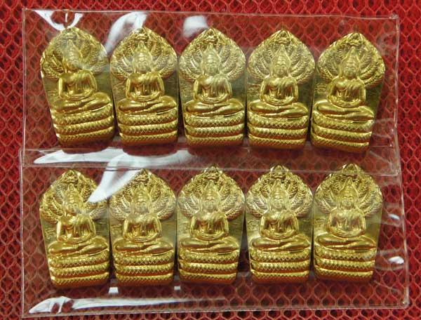 มา 10 องค์ พระนาคปรก หลวงพ่อทองดำ วัดท่าทอง เนื้อฝาบาต อุตรดิตถ์ ..ปี ๒๕๓๖..ปีมะโรง ศิษย์เอก "