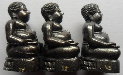3องค์ พระสังกัจจายน์55 หลวงพ่อเพี้ยน วัดเกริ่นกฐิน จ ลพบุรี เนื้อทองแดง